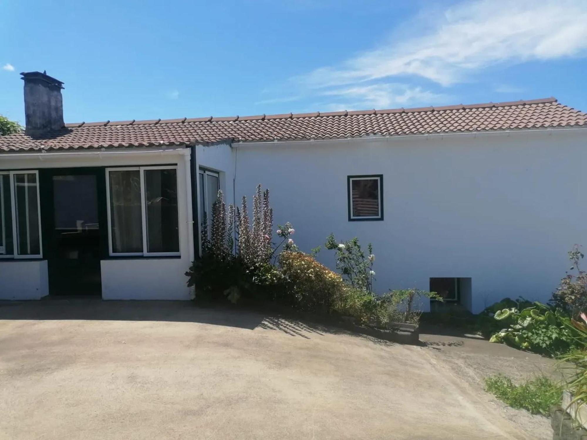 Comfortable House With Sea View In Sao Roque Do Pico Villa Bagian luar foto